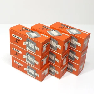 CENEI E Metal Glass Slide Holders - 9 Boxes Lot Approx 180 Germany Carl Neithold - Picture 1 of 14