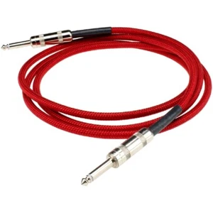 NEW DiMarzio 6' Overbraided Instrument Cable - RED, EP1706SSRD - Picture 1 of 1