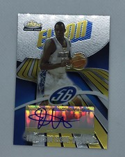 2003-04 Topps Finest #154 Francisco Elson Auto 849/999 Denver Nuggets