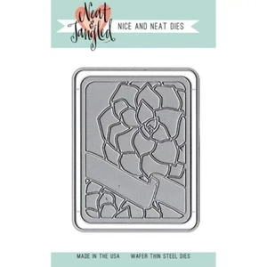 Neat and Tangled Succulent Journaling Card Die Paper Crafting, Card Making - Picture 1 of 4