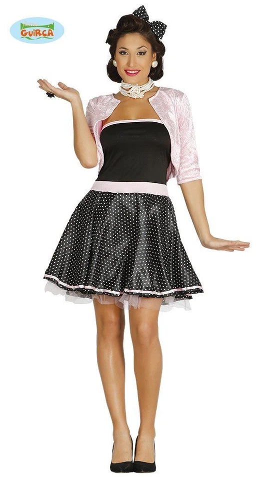 Women's 1950s Pin Up Model Costume - L - Image 1 of 1