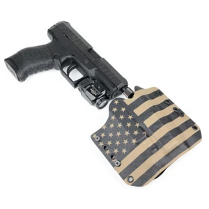 OWB Kydex Holster for Handguns with a Streamlight TLR-7/7A - FDE USA - Picture 1 of 4