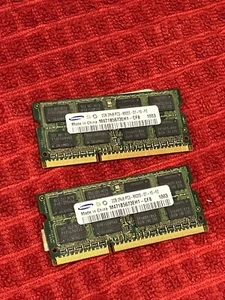 Mac / PC Laptop Memory - 4GB Kit (2 x 2GB Modules) Samsung 2Rx8 PC3 - 8500s DDR3 - Picture 1 of 1