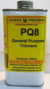 Phoenix Precision - PQ8 Diluyentes de Uso General 250 ml Lata - Evri Courier SOLO REINO UNIDO - Imagen 1 de 8
