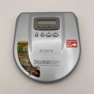 Sony DiscMan Portable Compact Disc Player Super ESP2 Car Kit D-E776CK TESTED - Picture 1 of 14
