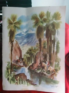 Southern California Art 1967 Testimonial Dinner Menu - Picture 1 of 12