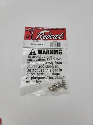 Redcat Racing 02038 Ball Head Screw A *6PCS 02038 Brand New Factory Sealed - Image 1 of 2