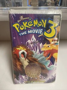 Pokemon 3 La Película VHS Nuevo Sellado De Fábrica - Imagen 1 de 21