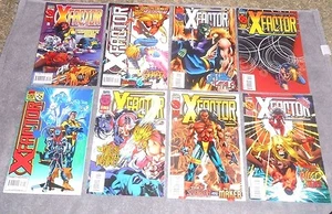 Lote de 8 cómics de Marvel Comics de Factor X 1995-1996 - Imagen 1 de 3