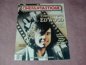CINEFANTASTIQUE vol.25 no.5, Tim Burton's Ed Wood, Stargate FREE SHIPPING in USA - Picture 1 of 1
