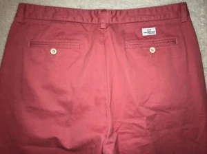 VINEYARD VINES ~ Club Pants ~ Pink / Salmon ~ 35x30 ~ 100% Cotton ~ MSRP $98.50 - Picture 1 of 10
