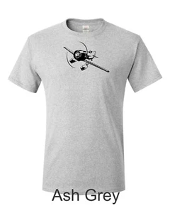 Gee Bee Flugzeug Racer Linienzeichnung gedruckt auf Herrenshirt.  KOSTENLOSER VERSAND!!! - Bild 1 von 10