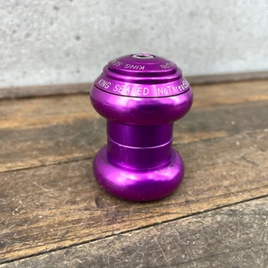 Vintage Chris King Headset 1 in NoThreadset 3DV Purple Violet 30.4 mm 1 inch 1" - Picture 1 of 22
