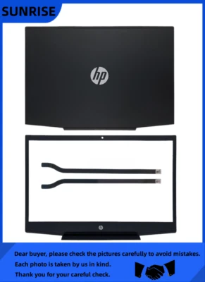 New For HP Pavilion 15-CX Series TPN-C133 LCD Back Cover/Front Bezel L20314-001 - Image 1 of 4