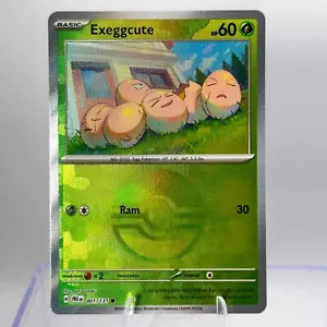 Exeggcute (Poke Ball Pattern) 001/131 Sv: Prismatic Evolutions Holo - Picture 1 of 2