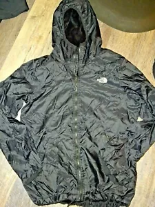 women's MEDIUM ~black the North Face full zip jacket / warm fleece lined - Picture 1 of 10