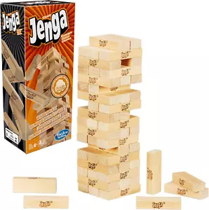 Klassisches Jenga Holzblock Turm Spiel Familien Party Spiel 1 oder mehr Spieler - Bild 1 von 11
