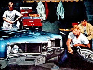 1970 MERCURY CYCLONE CJ 429 V8*VINTAGE SHOP ART/MAGAZINE AD*302/390/GT/hood/1969 - Picture 1 of 2