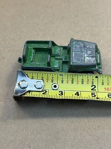 VINTAGE TOOTSIE TOY - GREEN ARMY JEEP - Picture 1 of 6
