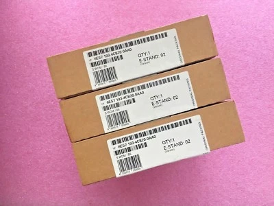  SIEMENS SIMATIC ET200S TERMINAL MODULE 6ES7 193-4CB20-0AA0 5 PCS   TM-E15S24-01 - Image 1 of 4