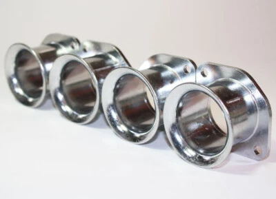 4 x Weber DCOE / IDF Solex ADDHE Carburettors Twin Carb Intake Funnel Funnel - Image 1 of 3