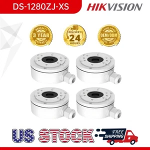 Junction Boxes (4 pack) DS-1280ZJ-XS Fit HikvisionDS-2CD2083G2-IU IP Cameras - Picture 1 of 7