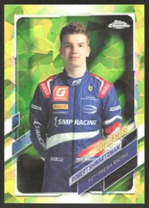 ROBERT SHWARTZMAN 2021 TOPPS CHROME FORMULA 1 SAPPHIRE CHARTREUSE #58 071/199 - Picture 1 of 2