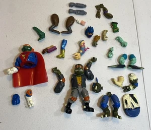 Lot TMNT Action Figure Teenage Mutant Ninja Turtles FOR PARTS - Picture 1 of 16