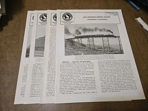 Hojas de referencia Great Northern 259-262 (4 en total)(usadas) - Imagen 1 de 6