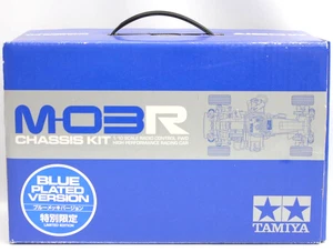 84023 Tamiya 1/10 M03-R Chassis Kit Blue Plated Version - Picture 1 of 4