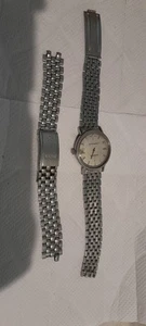 2 GAY FRERES ETERNAMATIC BANDS + CENTENAIRE WATCH F/ PARTS + ETERNA STEEL BAND - Imagen 1 de 24