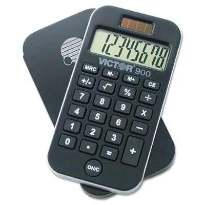 Victor® 900 Antimicrobial Pocket Calculator, 8-Digit LCD - Image 1 of 4