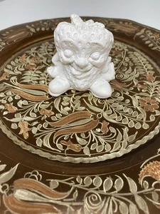 Handgeschnitzte Sepiolit Figur – Erdbeer Meerschaum Kapadokien Unikat – Deko - Bild 1 von 6