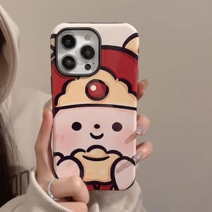 Cover Phone Case For iPhone 15 14 13 12 11 Pro Max Ju Yuanbao, God of Wealth - Picture 1 of 8