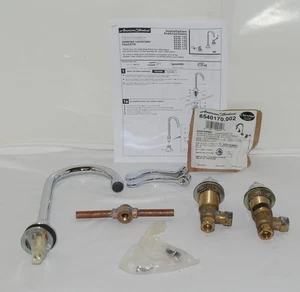 American Standard 6540170.002 Monterrey Gooseneck Spout Widespread Faucet Chrome - Picture 1 of 6