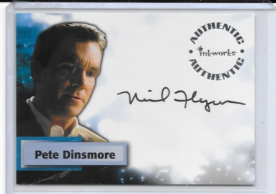 Inkworks Smallville 2004 temporada 3 Neil Flynn Pete Dinsmore automático A23 SP RARO Foto 1 de 1