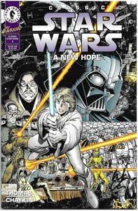 Classic Star Wars #1 DARK HORSE COMIC BOOK Howard Chaykin SIGNED DF COA movie NM - Picture 1 of 3