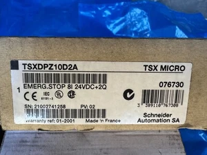 SCHNEIDER AUTOMATION: TSX MICRO: TSXDPZ10D2A (076730) EMERG.STOP 8I 24VDC+2Q - Bild 1 von 4