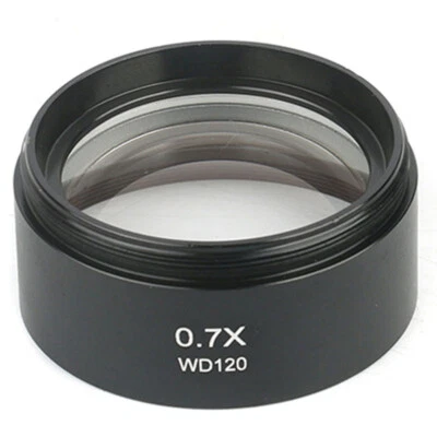 0.7X Barlow Auxiliary Objective Lens for Stereoscopic  Microscope Thread 48mm - Photo 1/2
