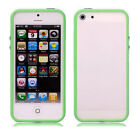 2 Bumper Case Cover for Iphone 5 5S 5C Green Stylish + Free Screen Protector