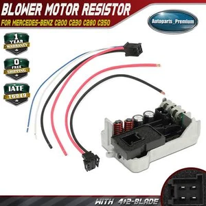 HVAC Heater Blower Motor Resistor for Mercedes-Benz C200 C230 C280 C350 C55 AMG - Picture 1 of 8