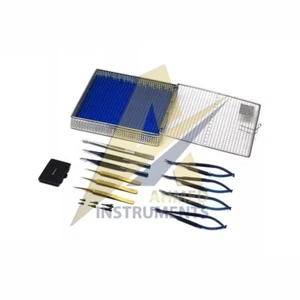 Juego básico de cirugía de mano para microcirugía cirugía plástica instrumentos quirúrgicos - Imagen 1 de 2