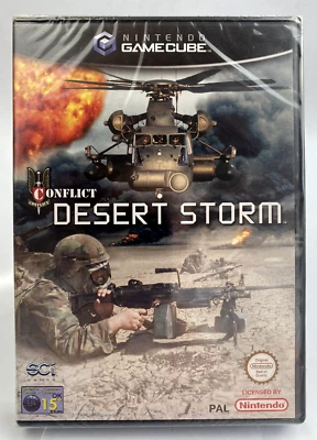Gamecube Conflict Desert Storm ( 2002 ) , UK Pal, Brand New Factory Sealed - Image 1 of 4