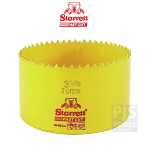 Starrett FCH0318 79mm 3.1/8 bimetal fast cut holesaw fastcut hole saw STRHS79AX - Picture 1 of 2