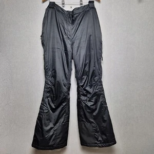 Trespass Salopettes Womens Size 16 Black Snow Skii Trousers Taped Seams - Picture 1 of 4