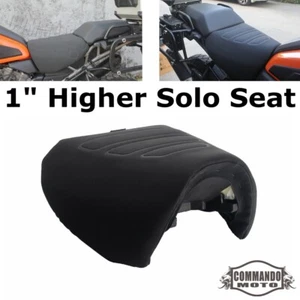 Gel Pad 1" Higher Solo Seat for Harley Pan America 1250 RA1250 RA1250S 2021-2025 - Picture 1 of 9