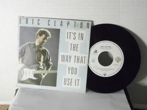 Eric Clapton,WB,"It's In The Way That You Use It"Germany,7" 45 with P/S,1987,M- - Picture 1 of 3