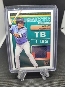 2019 Donruss Majestic Materials #19 Willy Adames Jersey - Picture 1 of 2