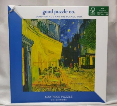 Puzzle Good Puzzle Co. Van Gogh Terraza en la Noche 500 piezas ~ Sellado Foto 1 de 4