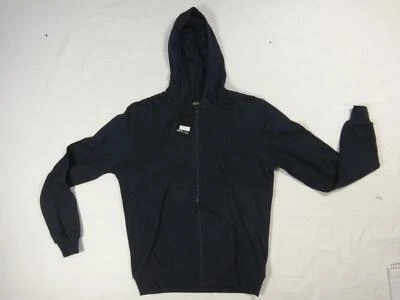 57008 Herren Pullover Jacke langarm Stoff Merish Zip Gr. M schwarz - Bild 1 von 4